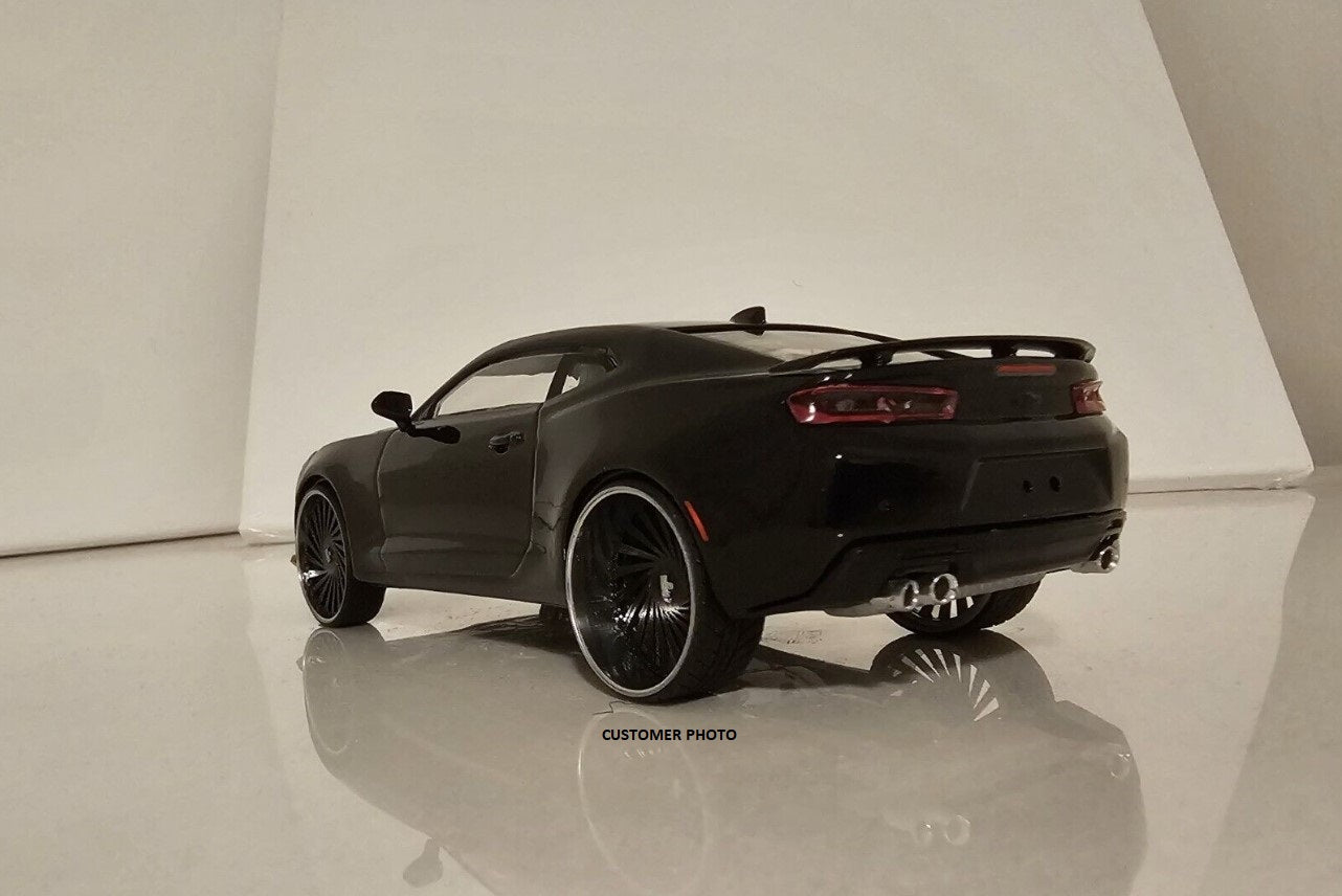 1/25 Scale - DUB DAZED D61 in 26"-30" Donk, Big Rims, Box Chevy, G-Body