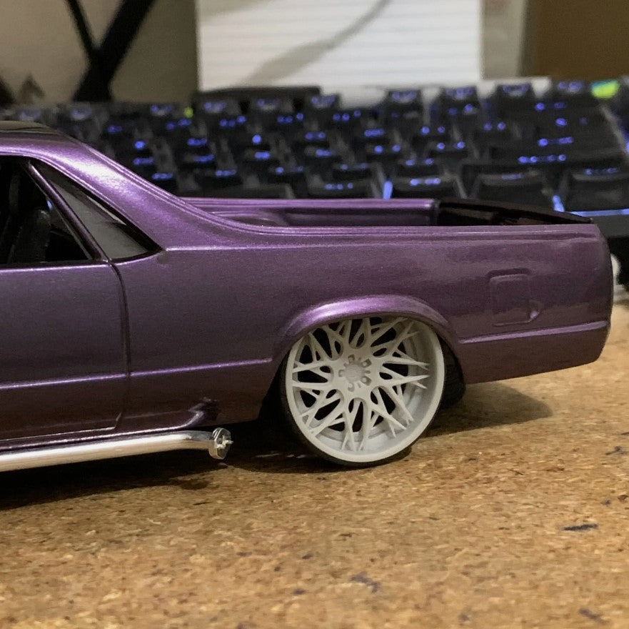 1/25 Scale - TMP D098 ROHANA RFG21 in 26"-30" - Donk, Big Rims. Trucks, SUV