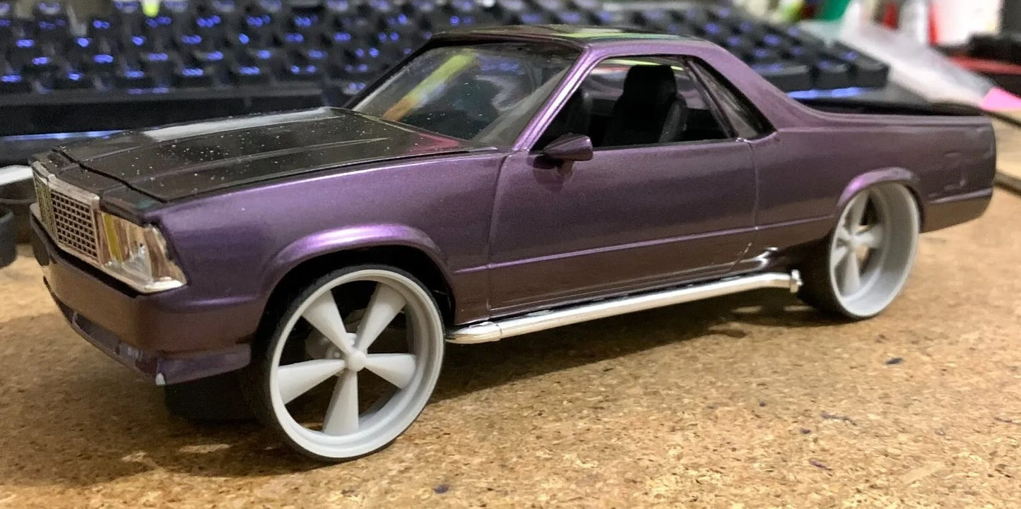 1/25 Scale - TMP D099 "Crager SS" in 26"-30" Donk, Big Rims. Trucks, SUV