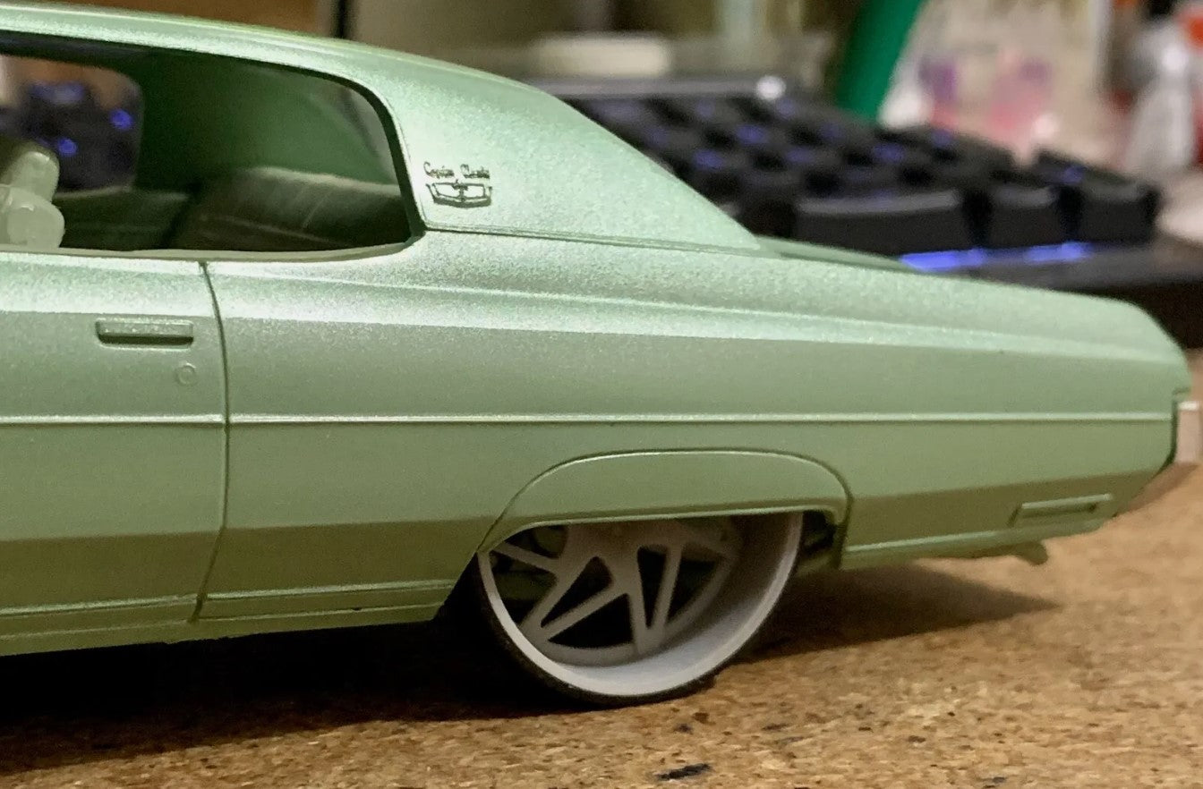 1/25 Scale - TMP D088 Forgi Finestro in 26"-30" Donk, Big Rims, Box Chevy, G-Body