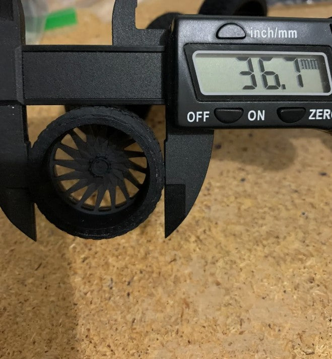 1/25 Scale - TMP D036 American Force Morph in 30" x 16" - with Low Pro Offroad Tires