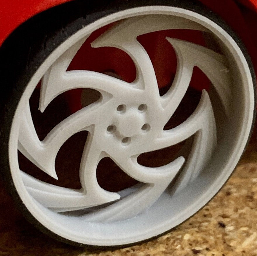 1/25 Scale - TMP D095 AMAN! CARITO in 26"-36" Donk, Big Rims, Box Chevy, G-Body