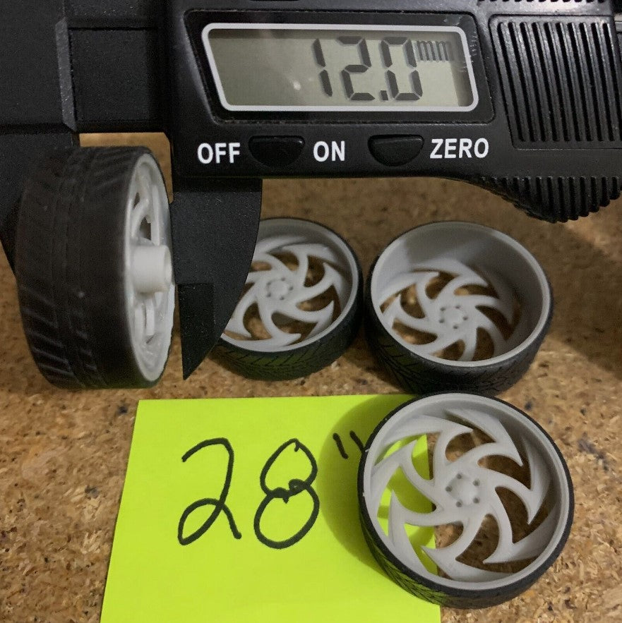 1/25 Scale - TMP D095 AMAN! CARITO in 26"-36" Donk, Big Rims, Box Chevy, G-Body