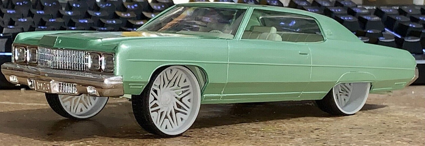 1/25 Scale - TMP D039V2 Staggered - in 26"-30" Donk, Big Rims, Trucks, Box, G-Body, B-Body