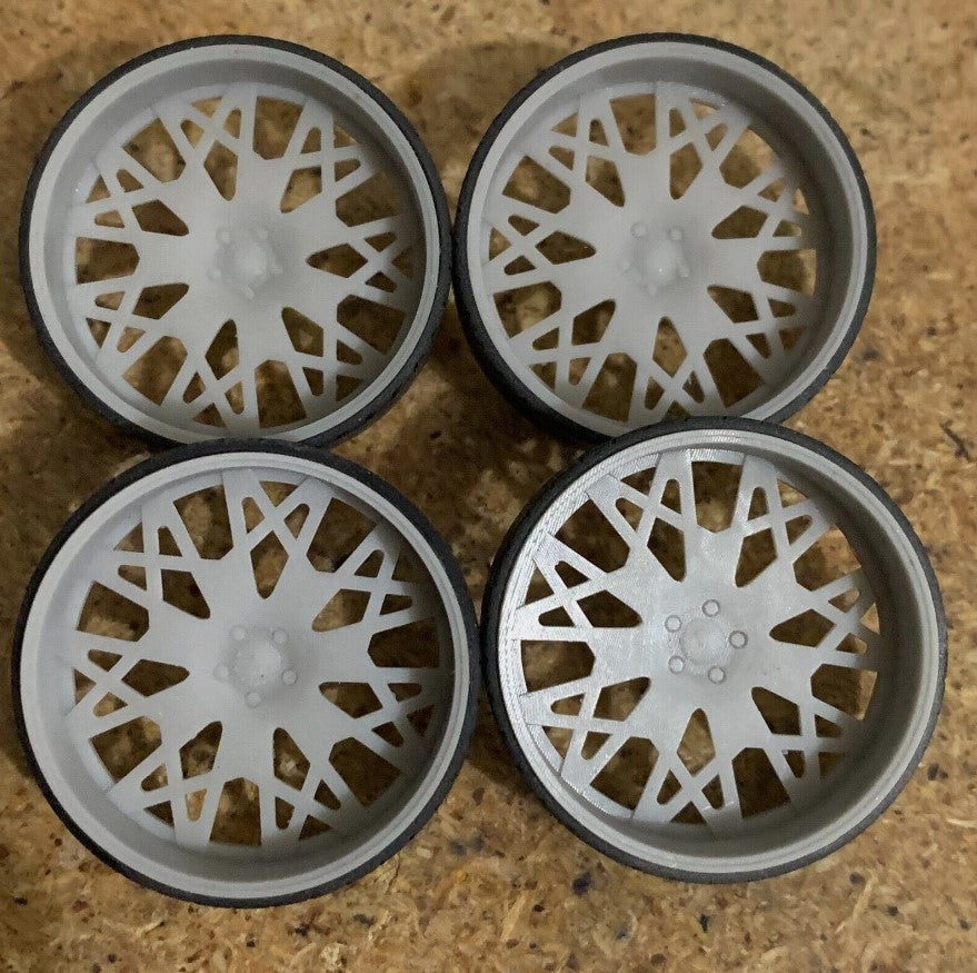 1/25 Scale - TMP D089 Forgi Custom in 26"-30" Donk, Big Rims, Box Chevy, G-Body