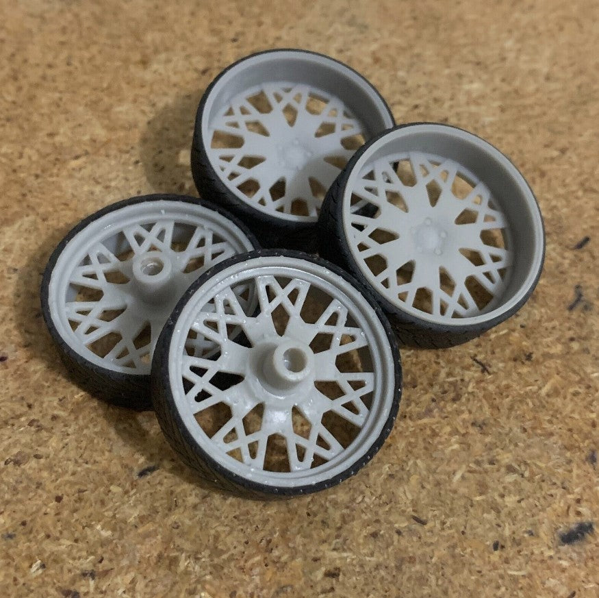 1/25 Scale - TMP D089 Forgi Custom in 26"-30" Donk, Big Rims, Box Chevy, G-Body