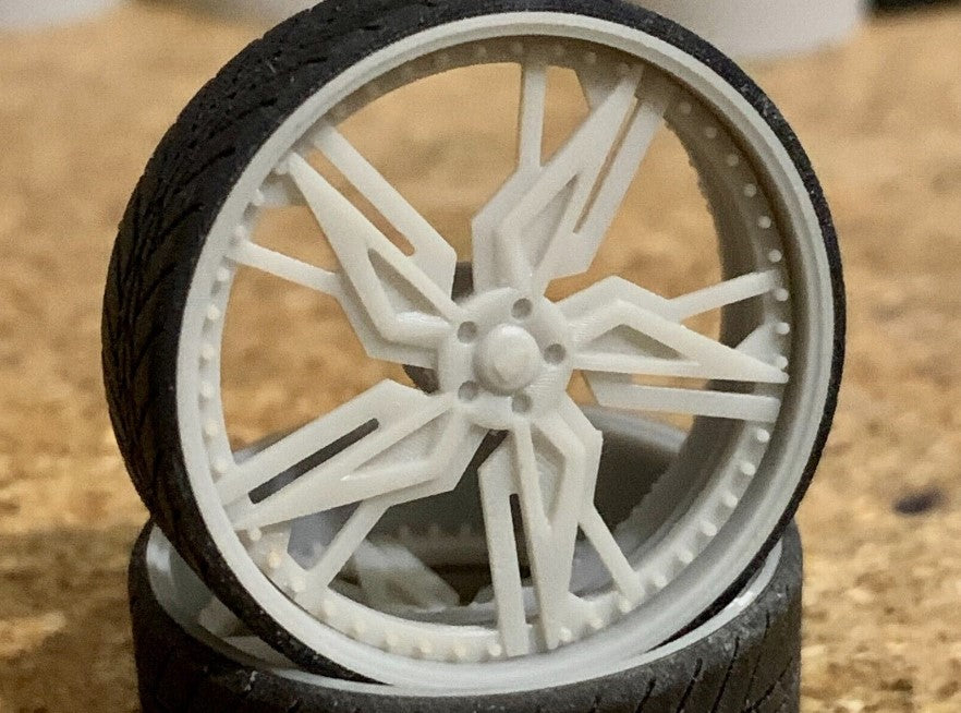 1/25 Scale - TMP D076 ASANT! FS35 in 26"-30" Donk, Big Rims, Trucks, SUV