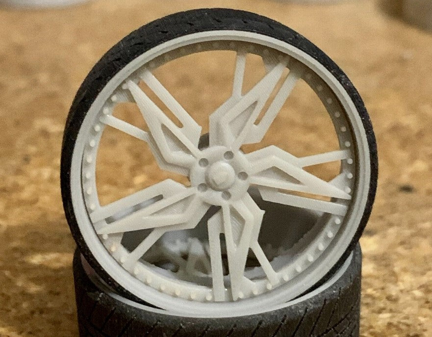 1/25 Scale - TMP D076 ASANT! FS35 in 26"-30" Donk, Big Rims, Trucks, SUV