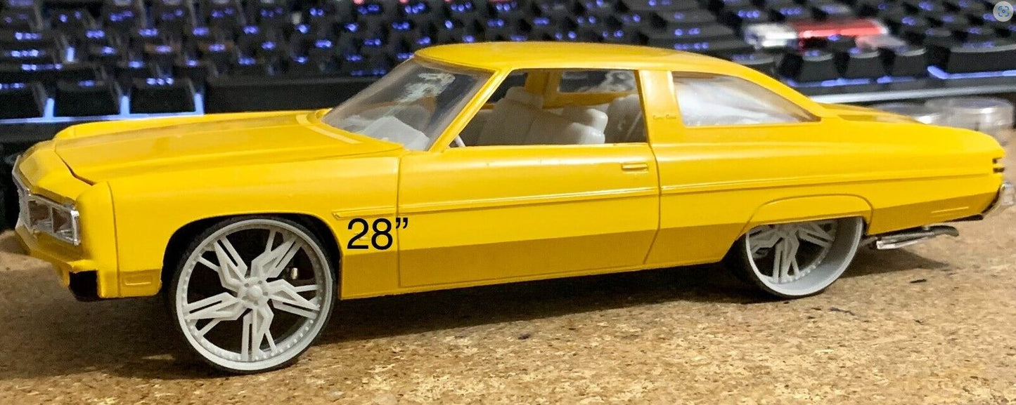 1/25 Scale - TMP D076 ASANT! FS35 in 26"-30" Donk, Big Rims, Trucks, SUV