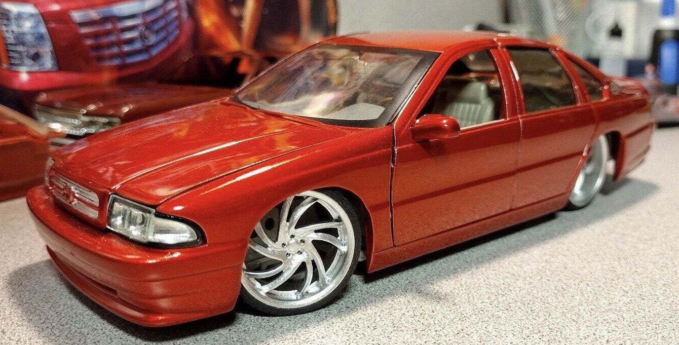 1/25 Scale - TMP D033 - in 26"-30" Donk, Big Rims, Box Chevy, G-Body, Truck
