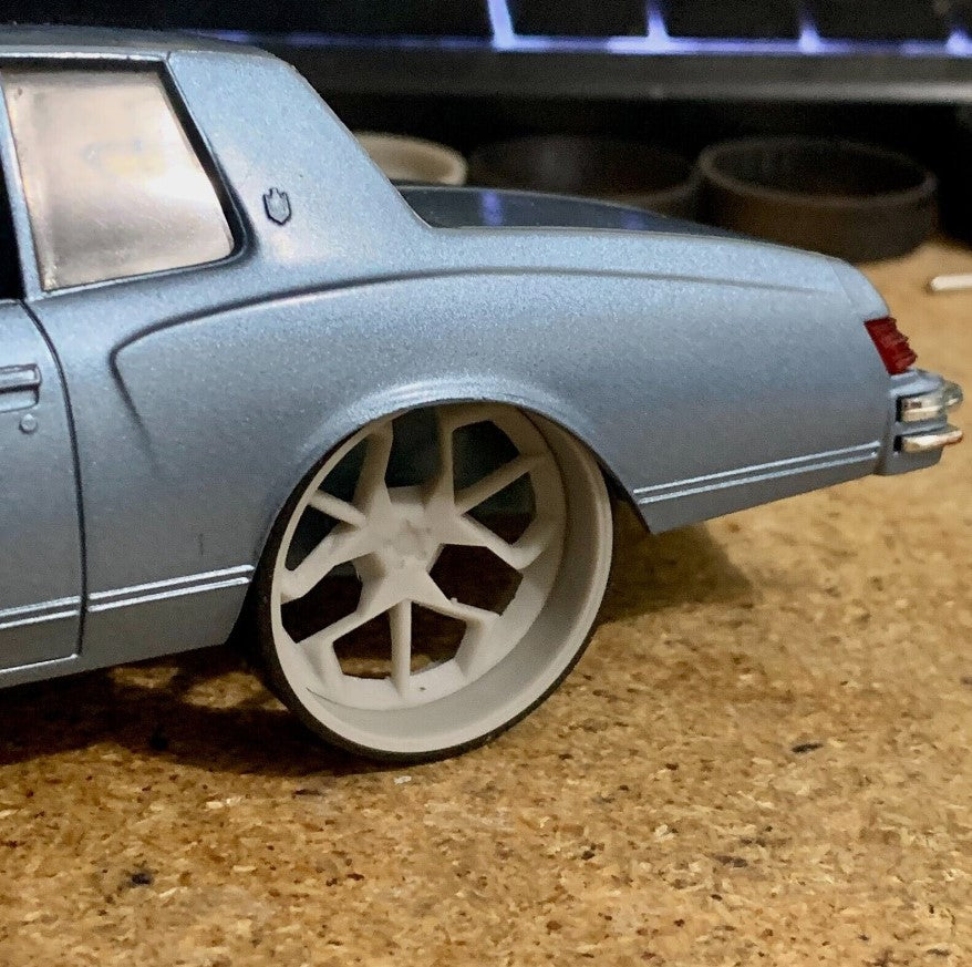1/25 Scale - TMP D092 in 26"-30" Donk, Big Rims. Trucks, SUV