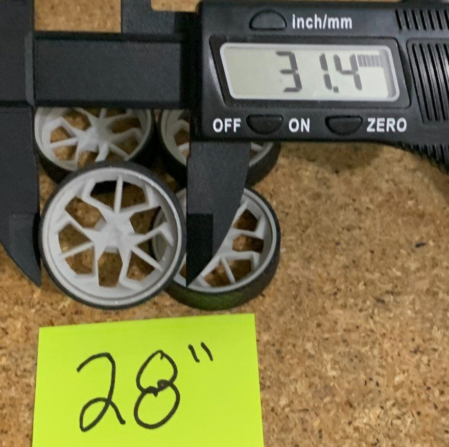1/25 Scale - TMP D092 in 26"-30" Donk, Big Rims. Trucks, SUV