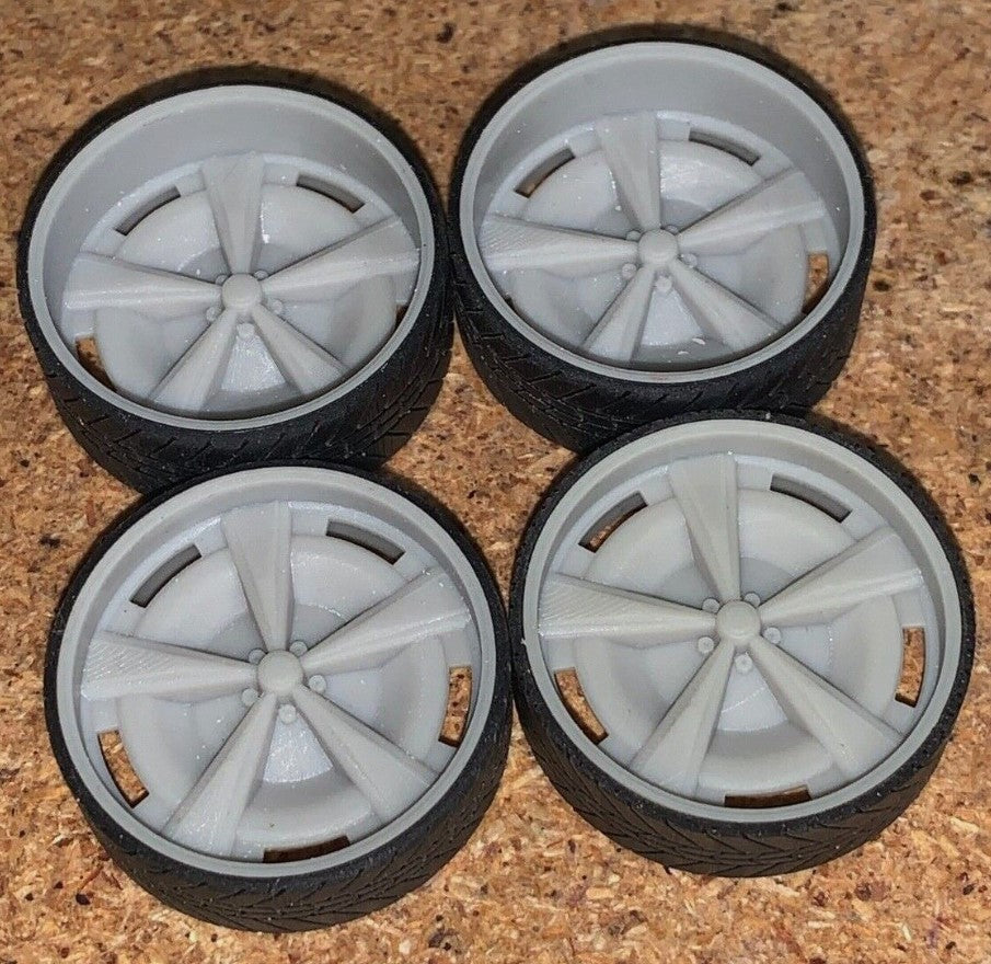 1/25 Scale - TMP D046 Pontiac Rally Retro - in 26"-30" Big Rims