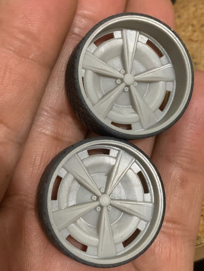 1/25 Scale - TMP D046 Pontiac Rally Retro - in 26"-30" Big Rims