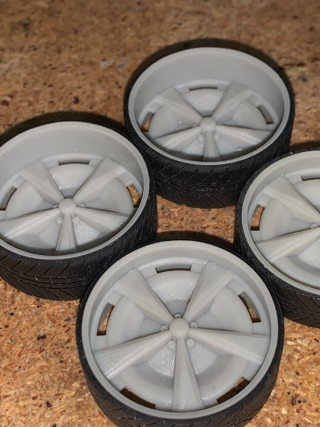 1/25 Scale - TMP D046 Pontiac Rally Retro - in 26"-30" Big Rims
