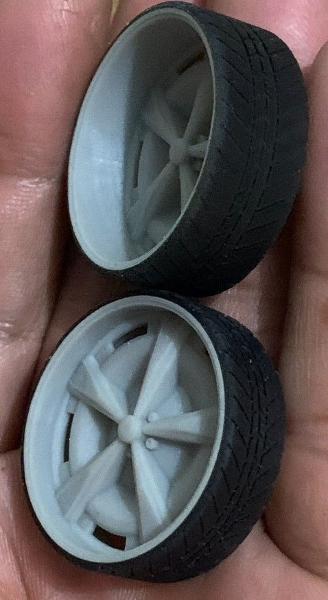 1/25 Scale - TMP D046 Pontiac Rally Retro - in 26"-30" Big Rims