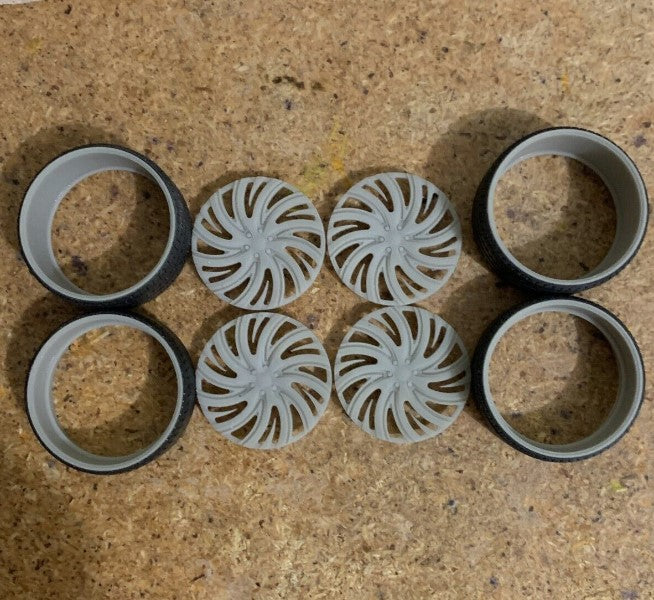 1/25 Scale - TMP V36 in 24"-36" (6-lug) for Trucks