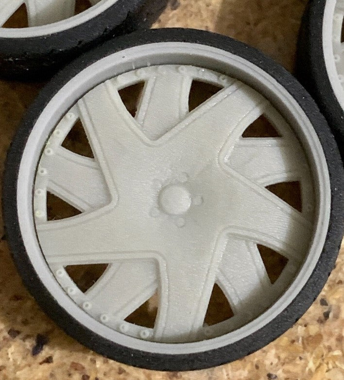 1/25 Scale - TMP D069V2 in 26"-30" Donk, Big Rims, Box Chevy, G-Body