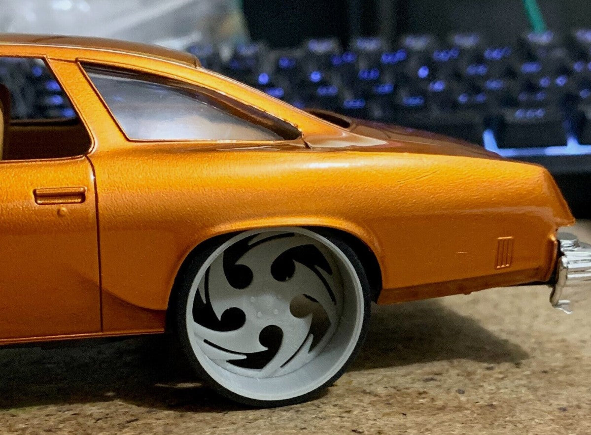 1/25 Scale - TMP D066 - Rucci Ganja in 26"-36" Donk, Big Rims, Box, G-Body, Trucks, SUV