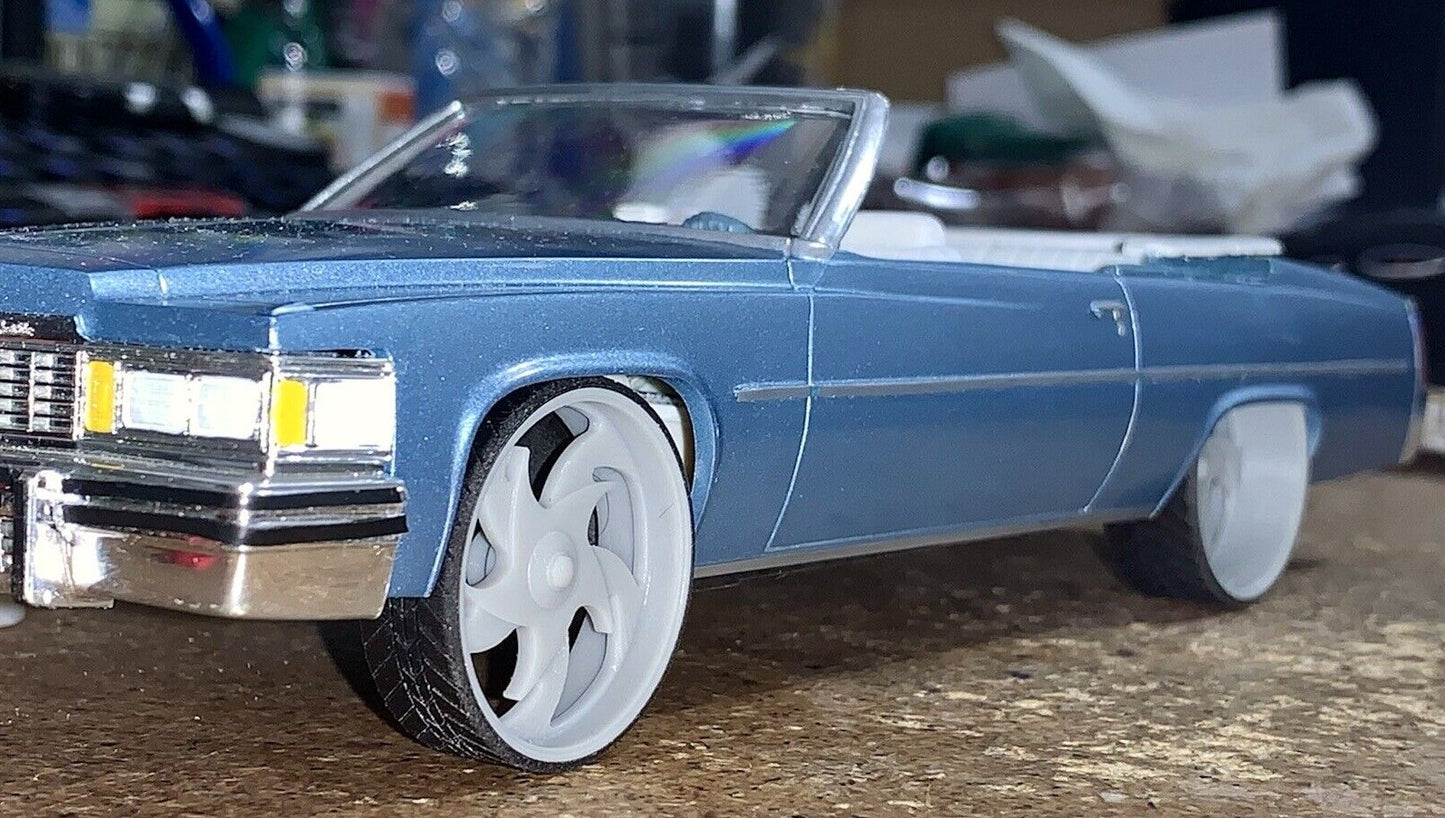 1/25 Scale - Billet Specialties GS58 Phantom (V28) in 24"-30" Trucks, SUV, Box Chevy, Donk, G-Body