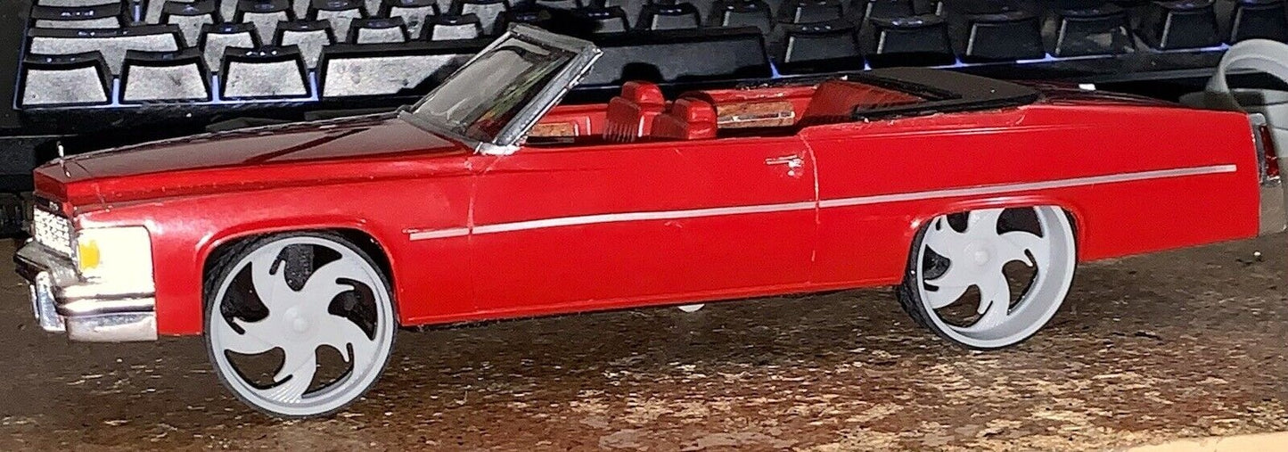 1/25 Scale - Billet Specialties GS58 Phantom (V28) in 24"-30" Trucks, SUV, Box Chevy, Donk, G-Body