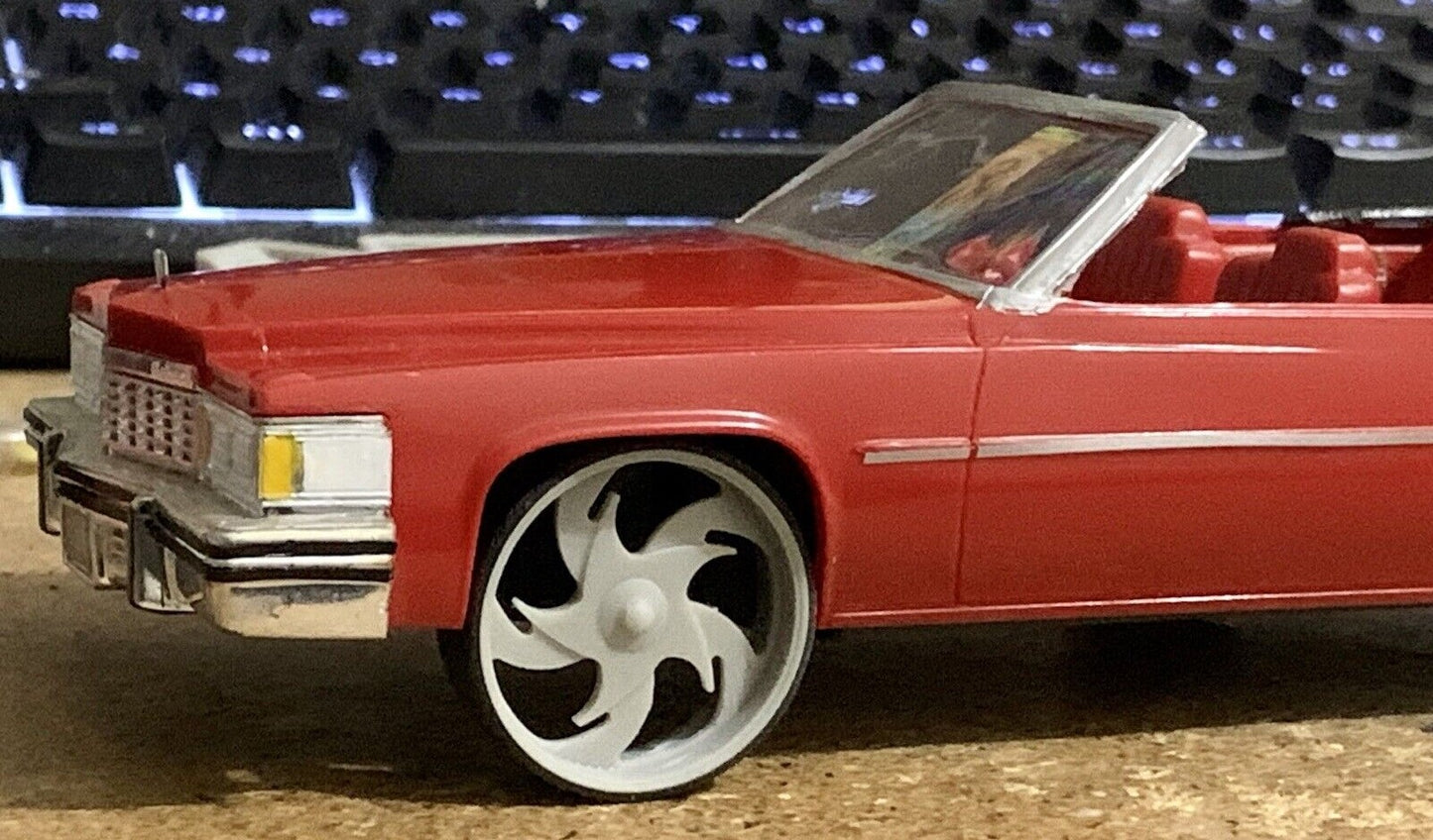 1/25 Scale - Billet Specialties GS58 Phantom (V28) in 24"-30" Trucks, SUV, Box Chevy, Donk, G-Body