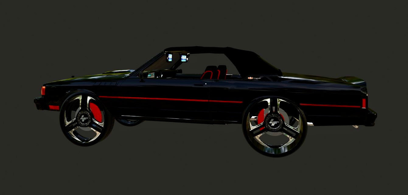 1/25 Scale - LEXANI TRESSA 798 - in 26"-36" Donk, Big Rims, Box Chevy, G-Body