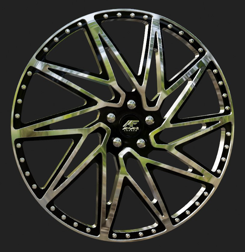 1/25 Scale - AMAN! DRAMA - in 26"-36" Donk, Big Rims, Box Chevy, G-Body