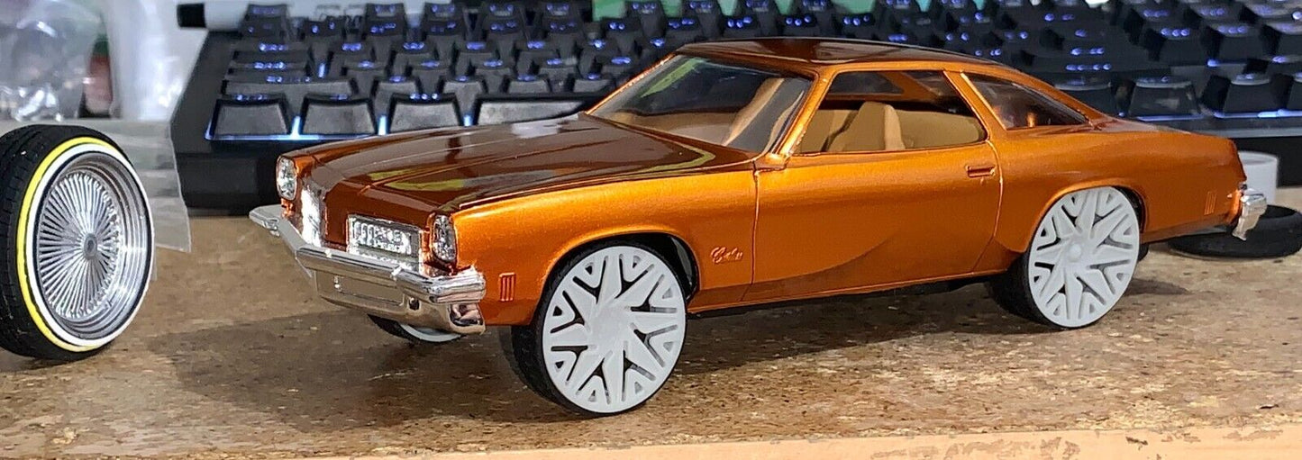 1/25 Scale - TMP D039V1 Standard - in 26"-30" Donk, Big Rims, Trucks, Box, G-Body, B-Body