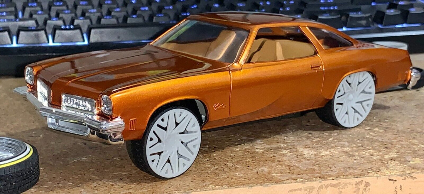 1/25 Scale - TMP D039V1 Standard - in 26"-30" Donk, Big Rims, Trucks, Box, G-Body, B-Body