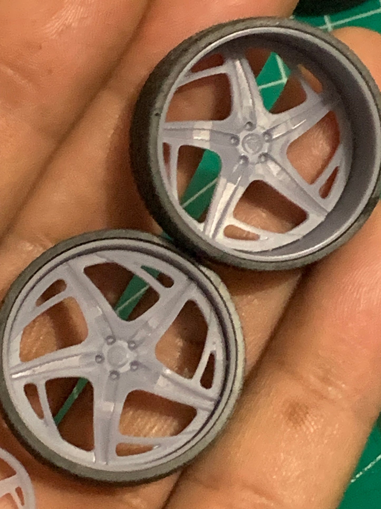 1/25 Scale - SD FORGED "SICKLE" Rims - in 26"-36" Donk, Big Rims, Old Schools, Traditionals, SUV