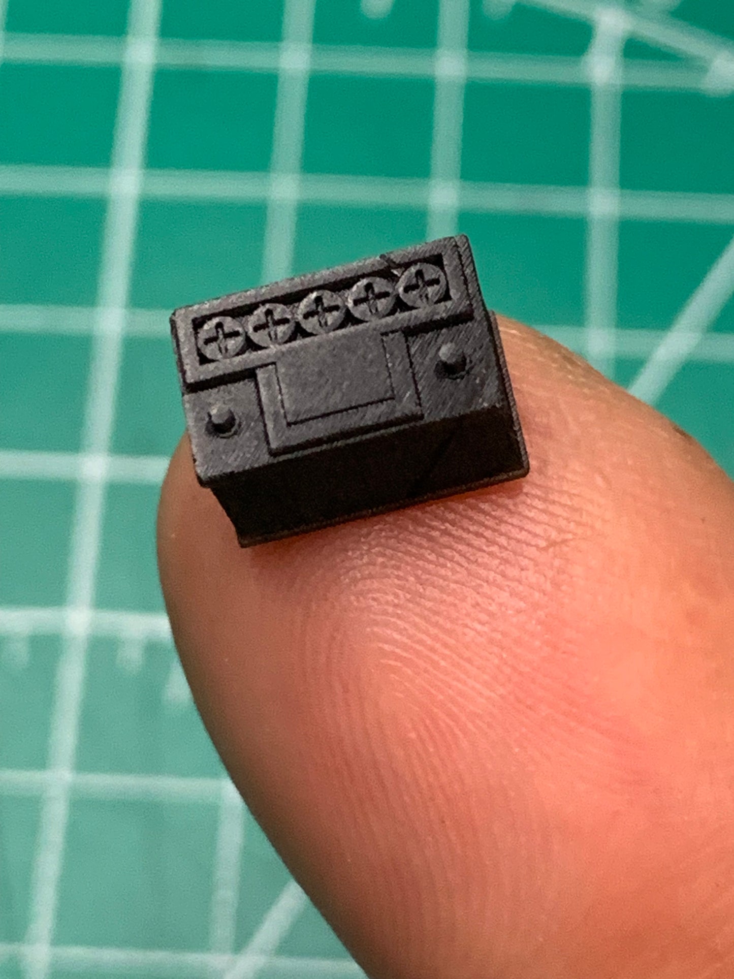 1/25 Scale - Traditional Style Top Post Batteries, Donk, Lowrider, Import, Truck