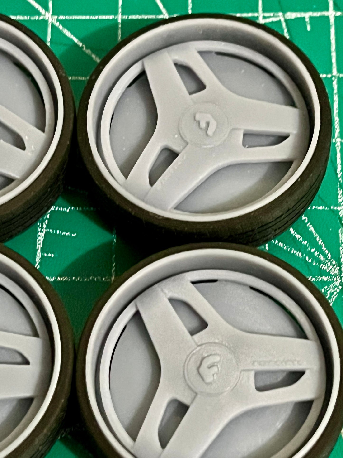 1/25 Scale - Forgiato "713-2" Spinner - in 26"-36" Donk, Big Rims, Old Schools, Traditionals, SUV