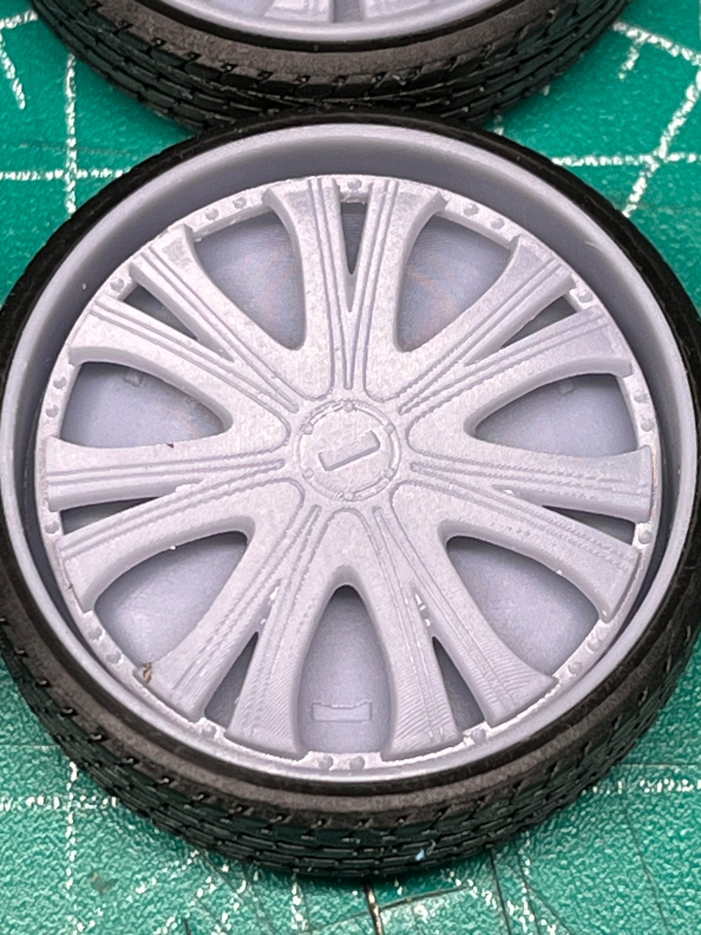 1/25 Scale - DUB "MAMBA" Spinner - in 26"-36" Donk, Big Rims, Old Schools, Traditionals, SUV (Copy 4)