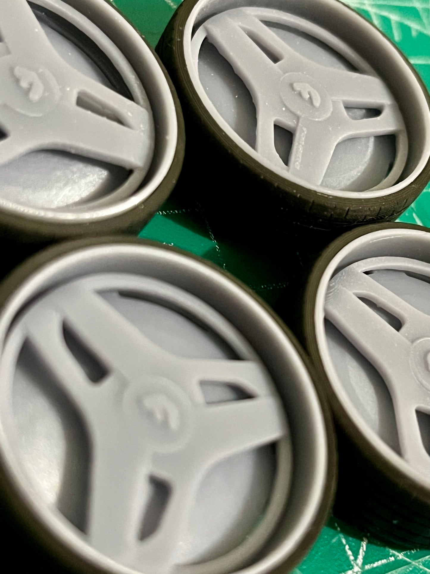 1/25 Scale - Forgiato "713-2" Spinner - in 26"-36" Donk, Big Rims, Old Schools, Traditionals, SUV