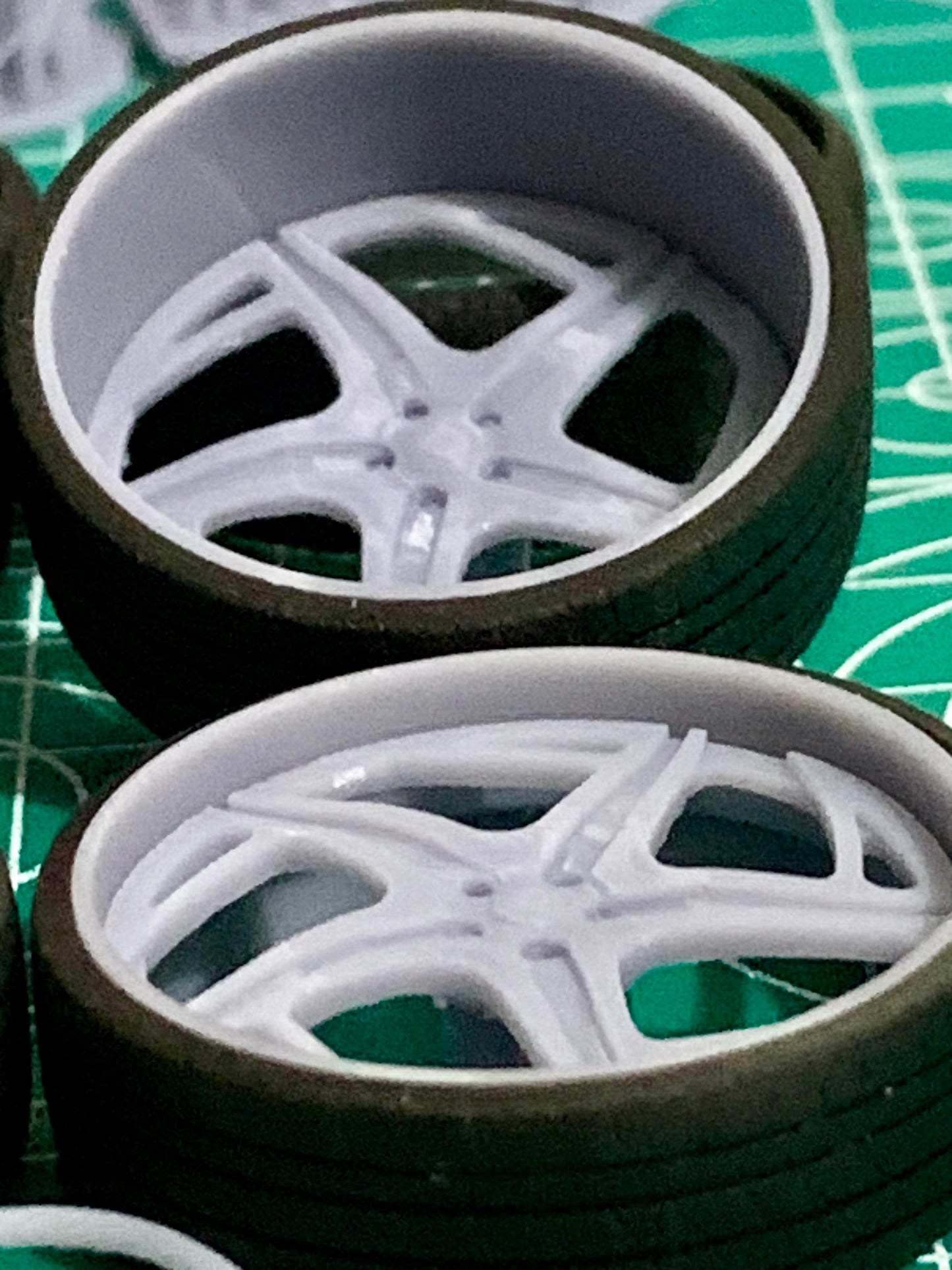 1/25 Scale - SD FORGED "SICKLE" Rims - in 26"-36" Donk, Big Rims, Old Schools, Traditionals, SUV