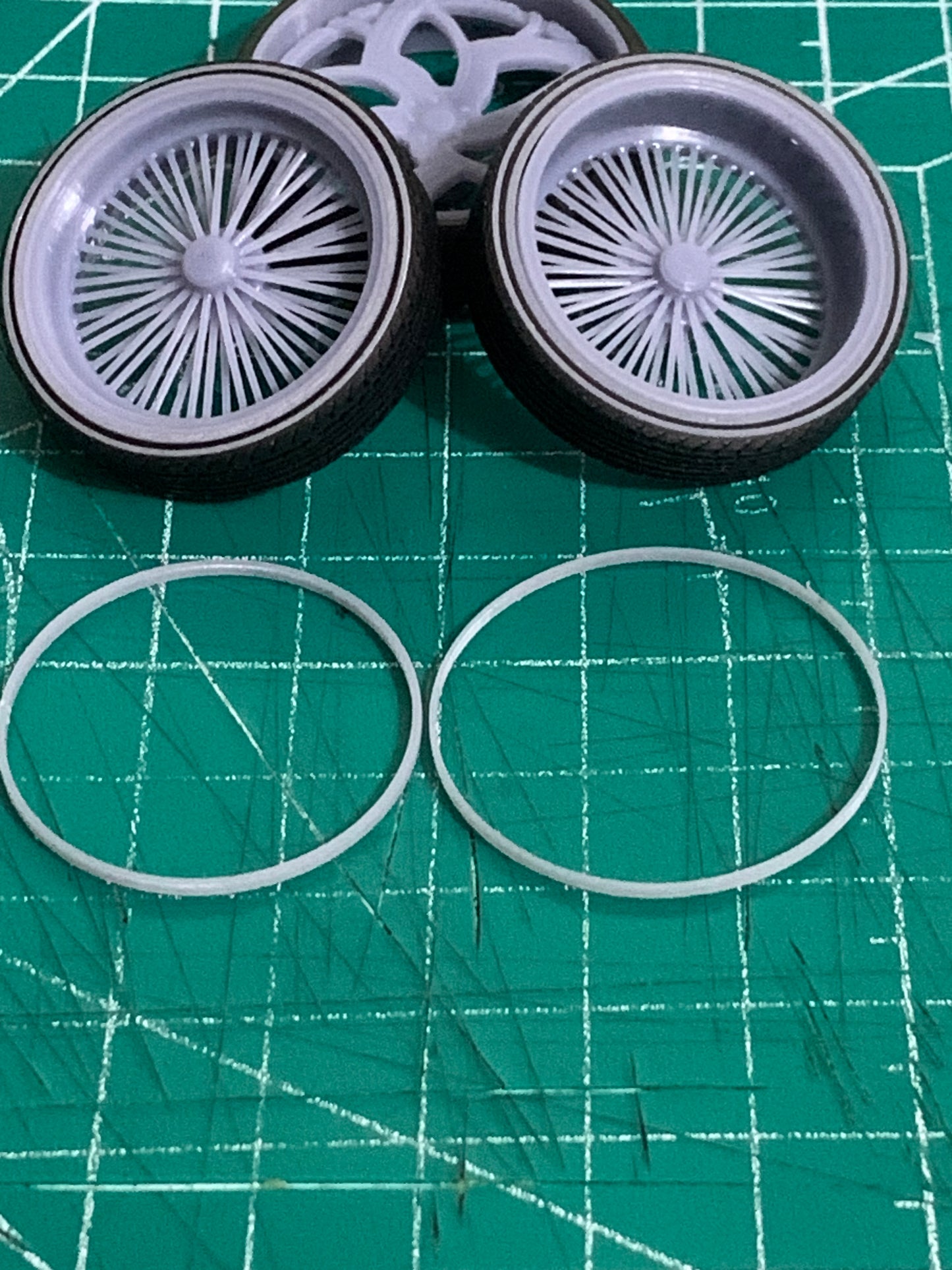 1/25 Scale - 26" TMP Wire Wheels - Donk, Big Rims, Old Schools, Traditionals, SUV