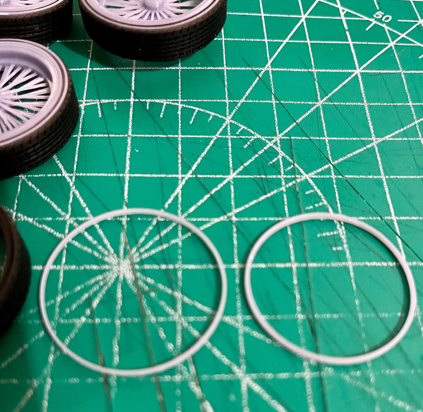 1/25 Scale - 26" TMP Wire Wheels - Donk, Big Rims, Old Schools, Traditionals, SUV