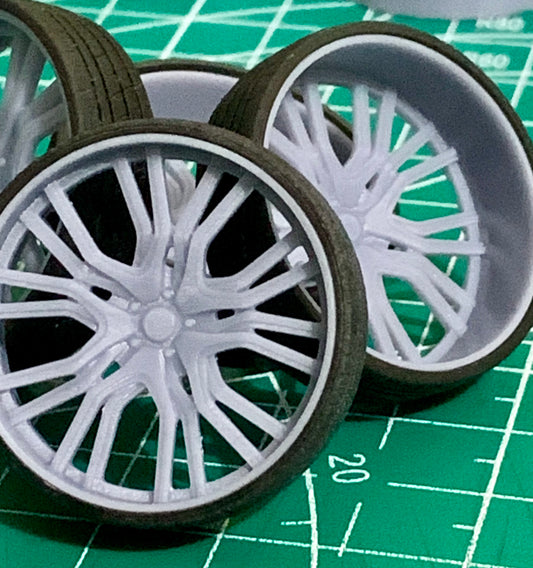 1/25 Scale - BILLET SPECIALTIES "IGNITER V2” - in 24"-32" Donk, Big Rims, Old Schools, Traditionals, Trucks, SUV