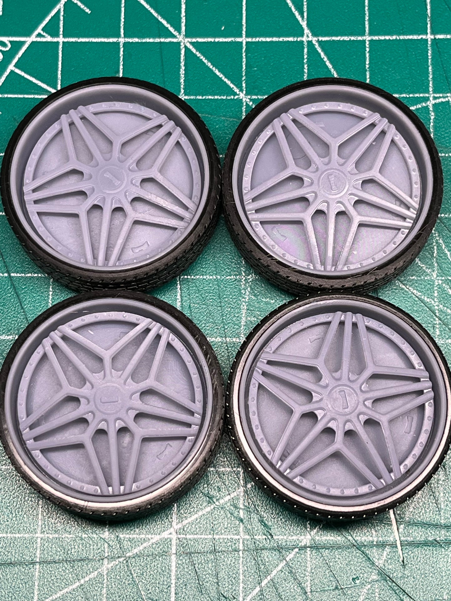 1/25 Scale - DUB "GHETTO BANDIT" Spinner - in 26"-36" Donk, Big Rims, Old Schools, Traditionals, SUV (Copy 2)