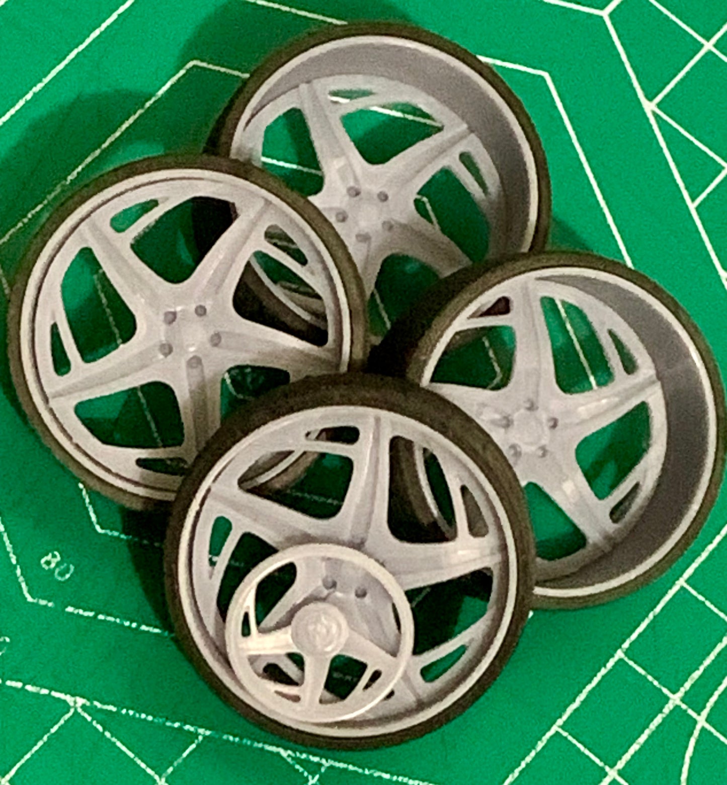 1/25 Scale - SD FORGED "SICKLE" Rims - in 26"-36" Donk, Big Rims, Old Schools, Traditionals, SUV