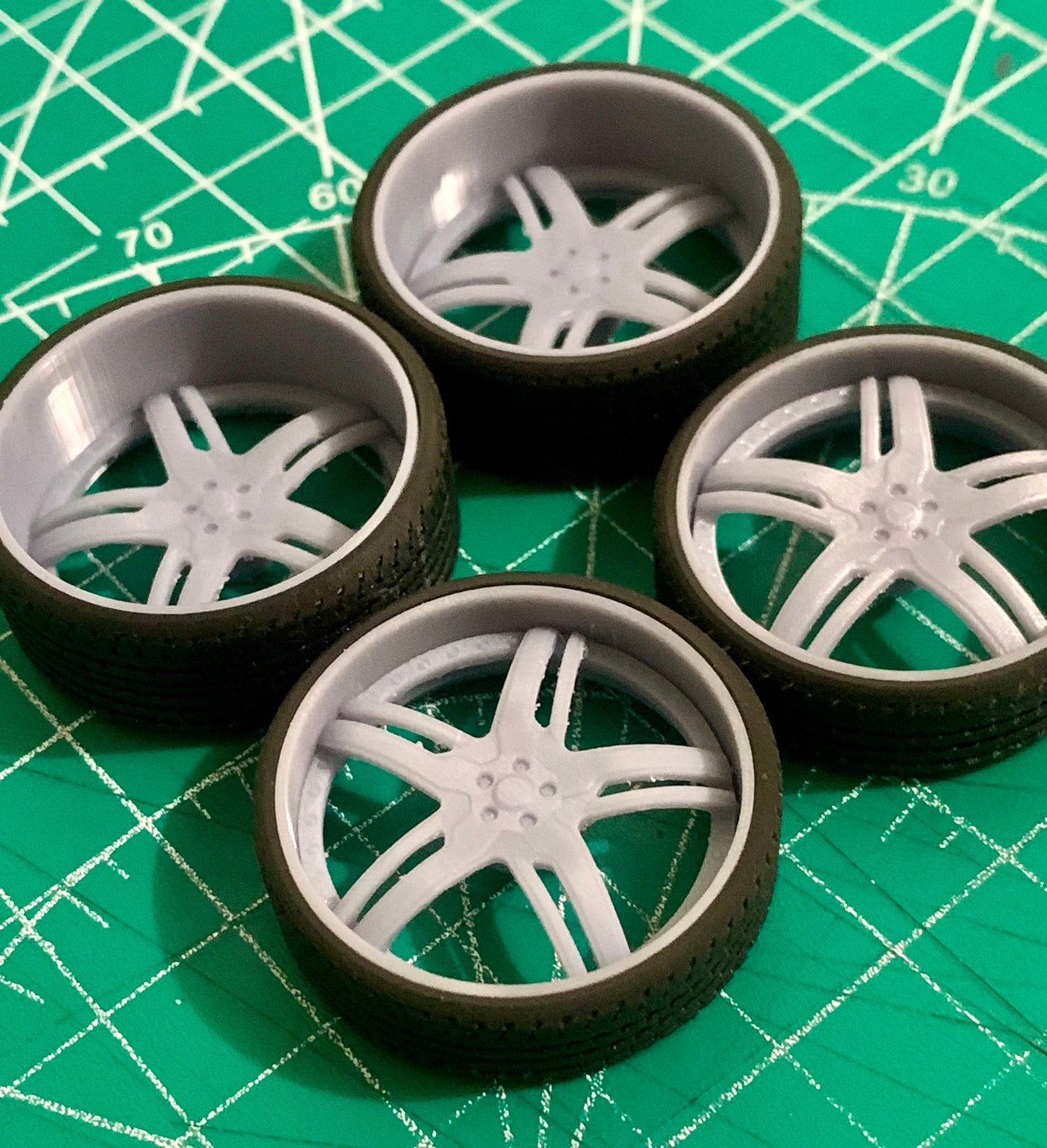 1/25 Scale - ASANTI AF162 - in 26"-36" Donk, Big Rims, Box Chevy, G-Body