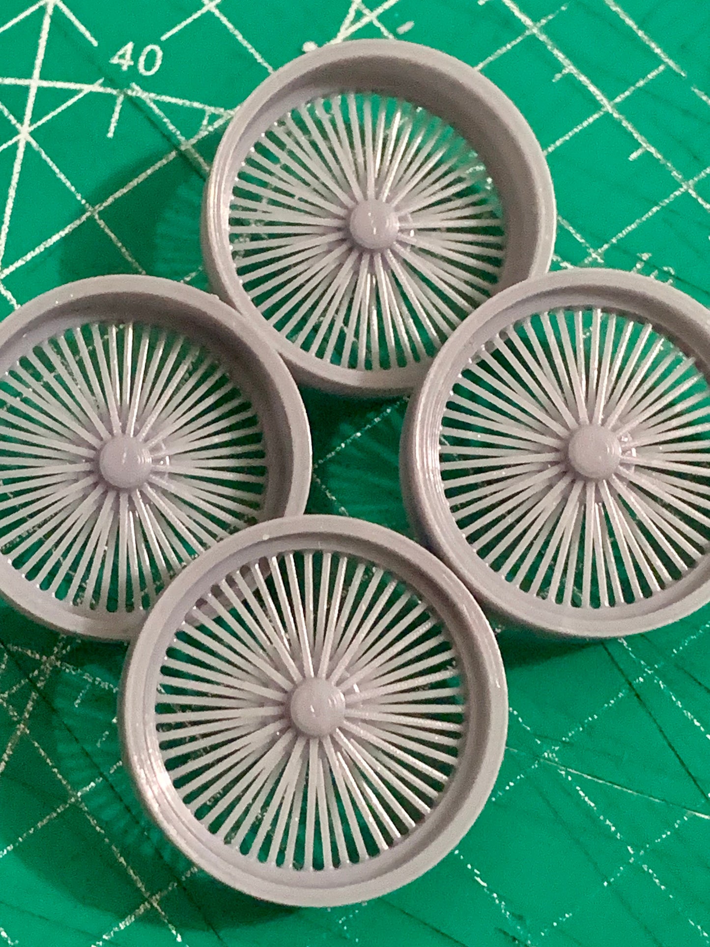 1/25 Scale - 26" TMP Wire Wheels - Donk, Big Rims, Old Schools, Traditionals, SUV