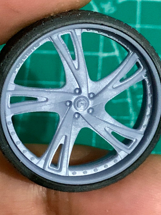 1/25 Scale - FORGIATO "BTA" - in 26"-36" Donk, Big Rims, Old Schools, Traditionals, SUV