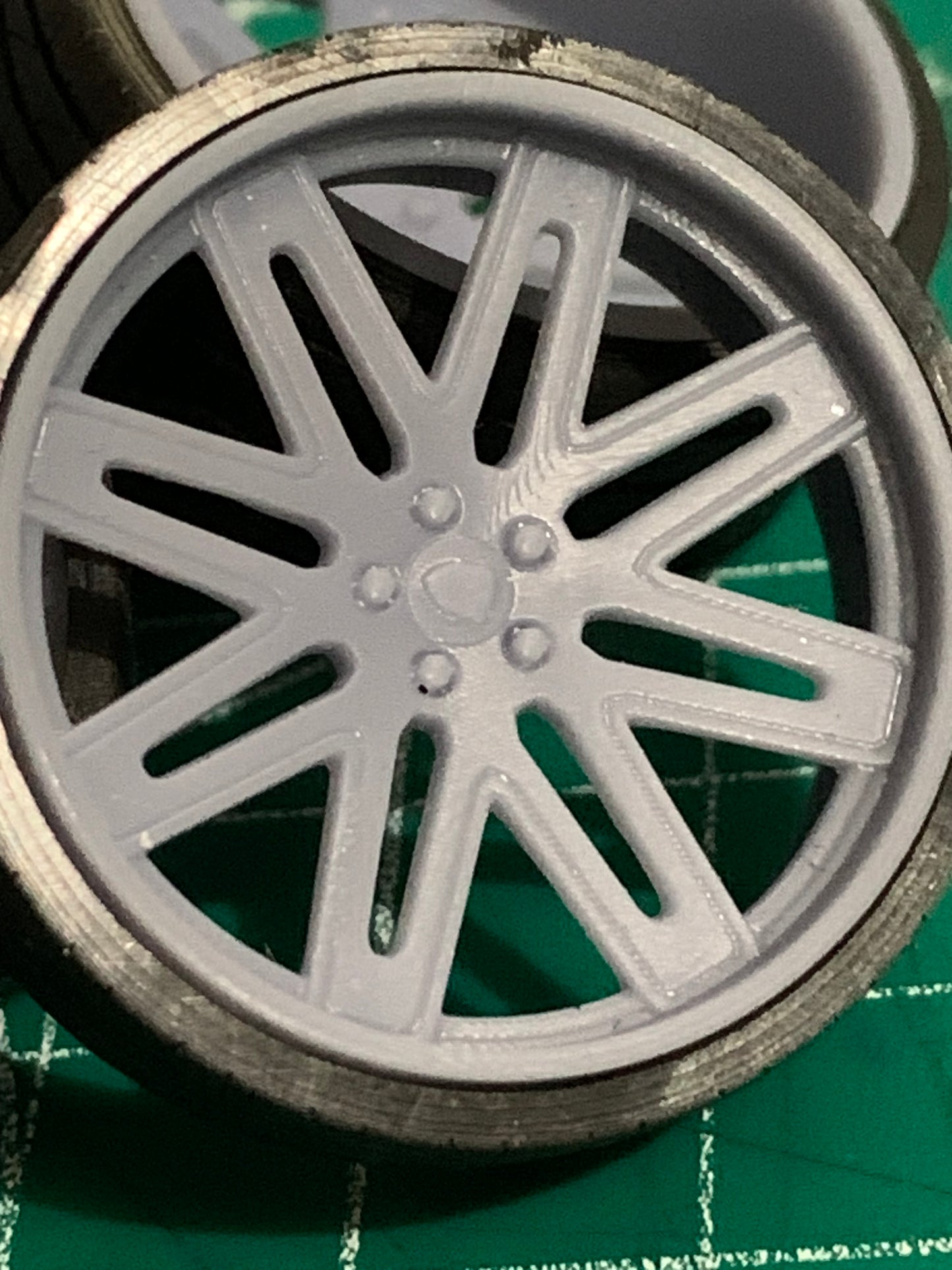 1/25 Scale - BARUGZAI EXEL V2 staggered - in 24"-36" Donk, Big Rims, Box Chevy, G-Body