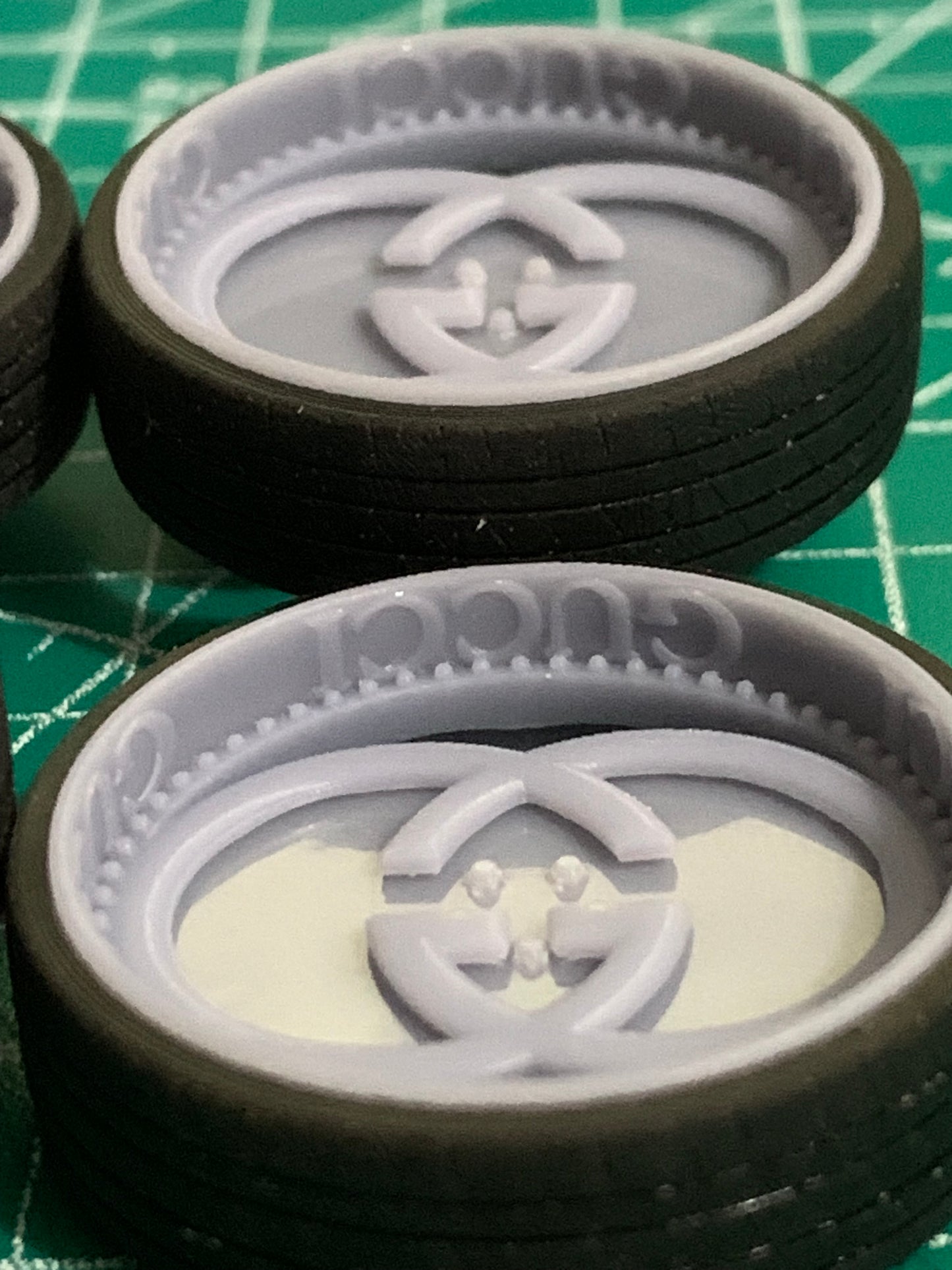 1/25 Scale - TMP Custom "CG" Rims - in 26"-36" Donk, Big Rims, Old Schools, Traditionals, SUV