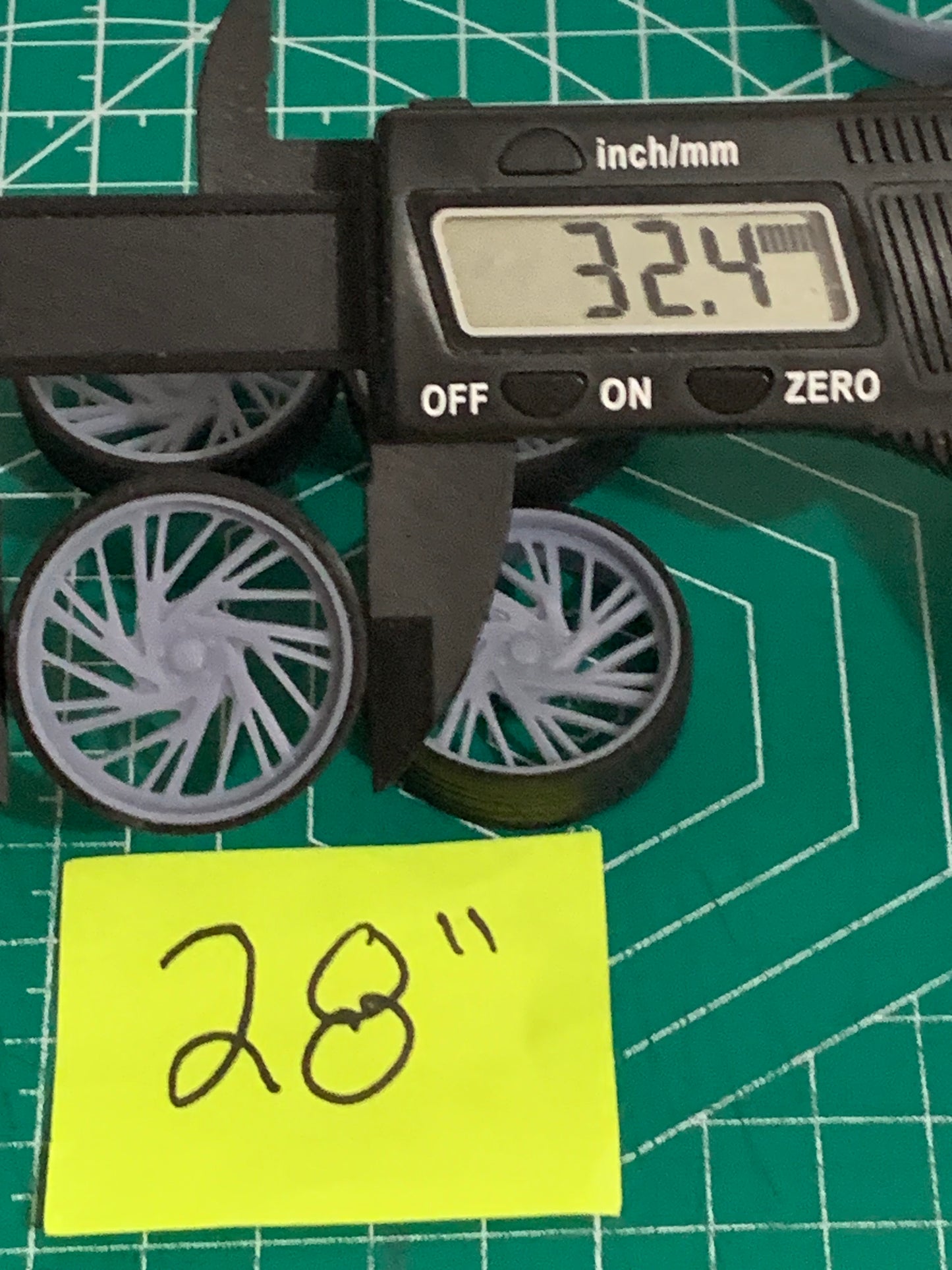 1/25 Scale - ASANTI AF868 - in 26"-36" Donk, Big Rims, Old Schools, Traditionals, SUV