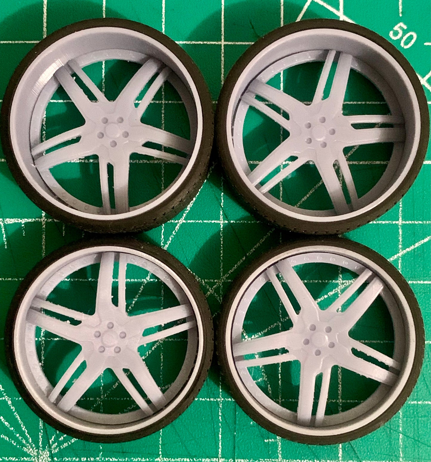 1/25 Scale - ASANTI AF162 - in 26"-36" Donk, Big Rims, Box Chevy, G-Body