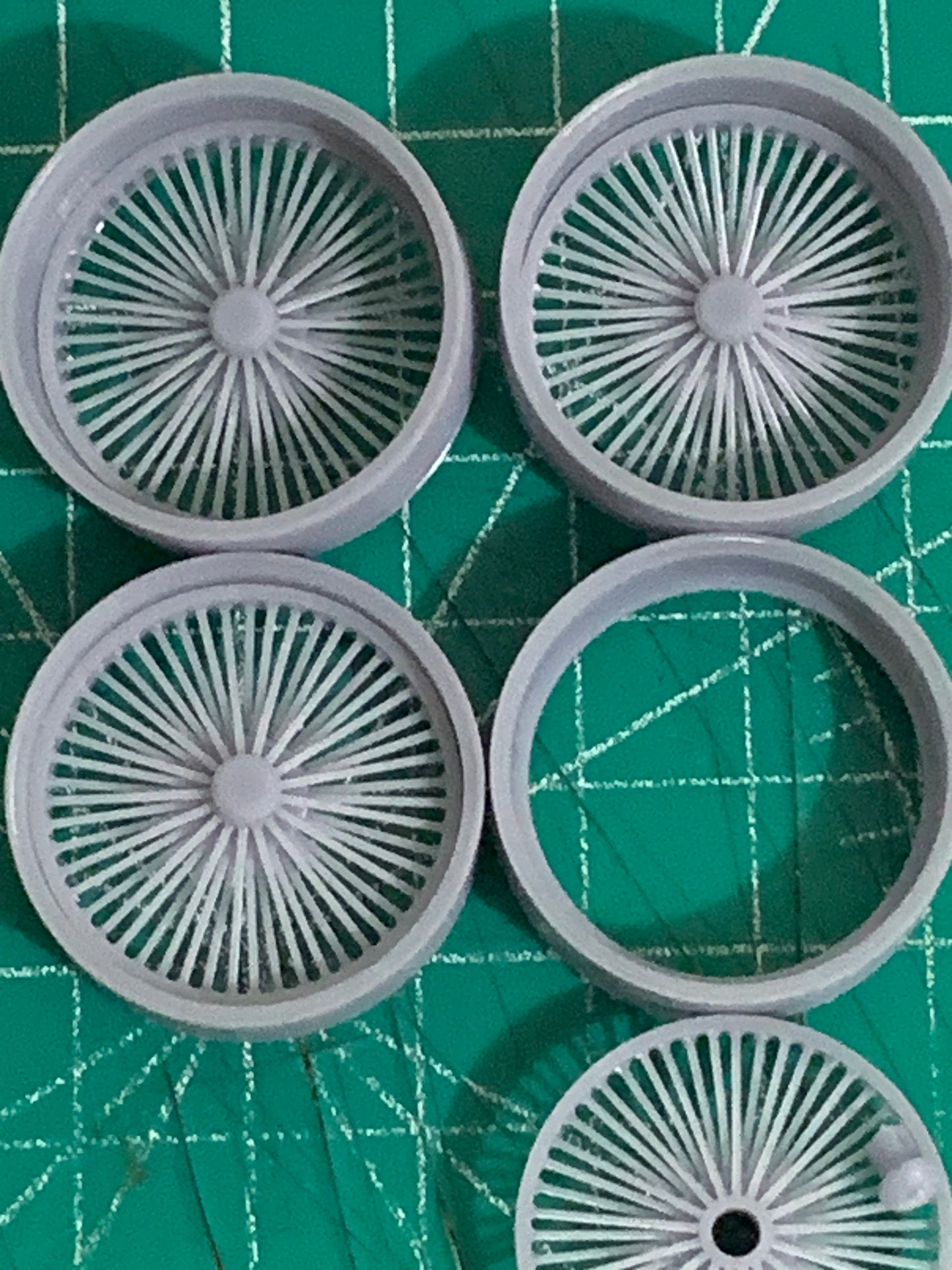 1/25 Scale - 26" TMP Wire Wheels - Donk, Big Rims, Old Schools, Traditionals, SUV