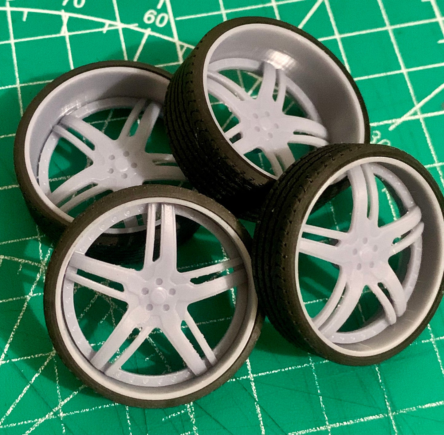 1/25 Scale - ASANTI AF162 - in 26"-36" Donk, Big Rims, Box Chevy, G-Body